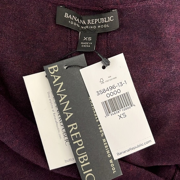 Banana Republic Merino Wool Boyfriend Cardigan Sweater - Picture 12 of 14